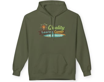 Nick Shirley Quality Learing Center Logo Hoodie, Quality Learing Center 1 - 800 - Fraud Funny Republican Humor, Day Care Scam TShirts