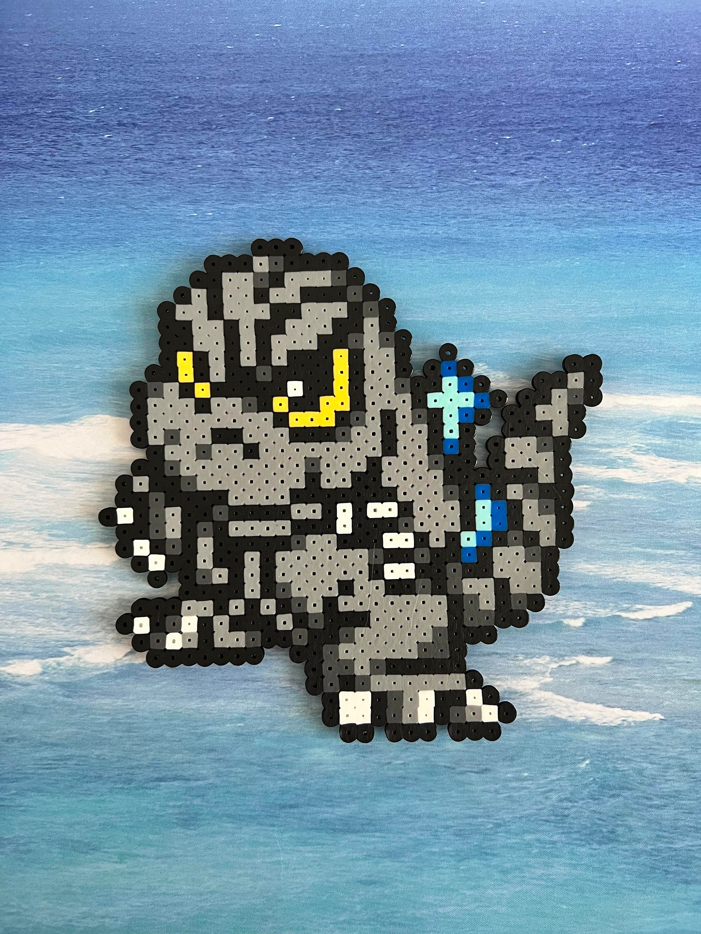 Godzilla Inspired Perler Etsy