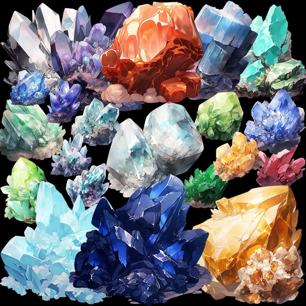 Stone No.1 51 Illustrations (Transparent PNG)