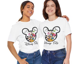 Camiseta personalizada de viaje a Disney 2026, camiseta de vacaciones en Disney, camiseta de viaje familiar a Disney, camisetas familiares a juego de Disney, camiseta de Disney World 2026