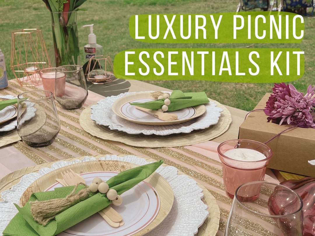 Luxury Picnic Table Boho Picnic Table Package Picnic Décor Etsy