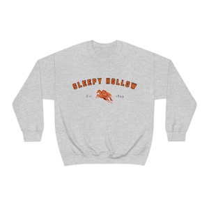 Sleepy Hollow Headless Horseman Halloween Crewneck Sweatshirt | Spooky Season Sweater Halloween Gift Sleepy Hollow Shirt Vintage Halloween