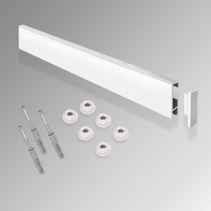 Heavy Duty Cliprail  and Installation Kit , The clip rail system is a basic picture hanging rail system of perfect quality.