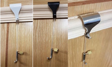 Moulding Hook Clear Cable Kit for Picture Hanging - Etsy