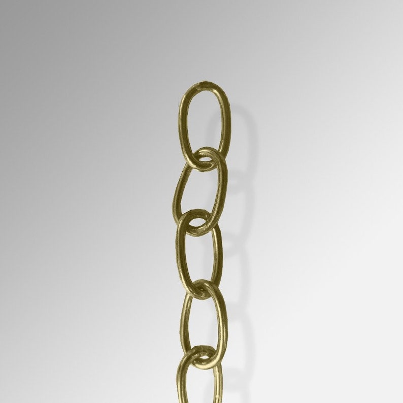 Brass Finish Golden Chain Picture Hanging Kit Picture Rail Hooks and