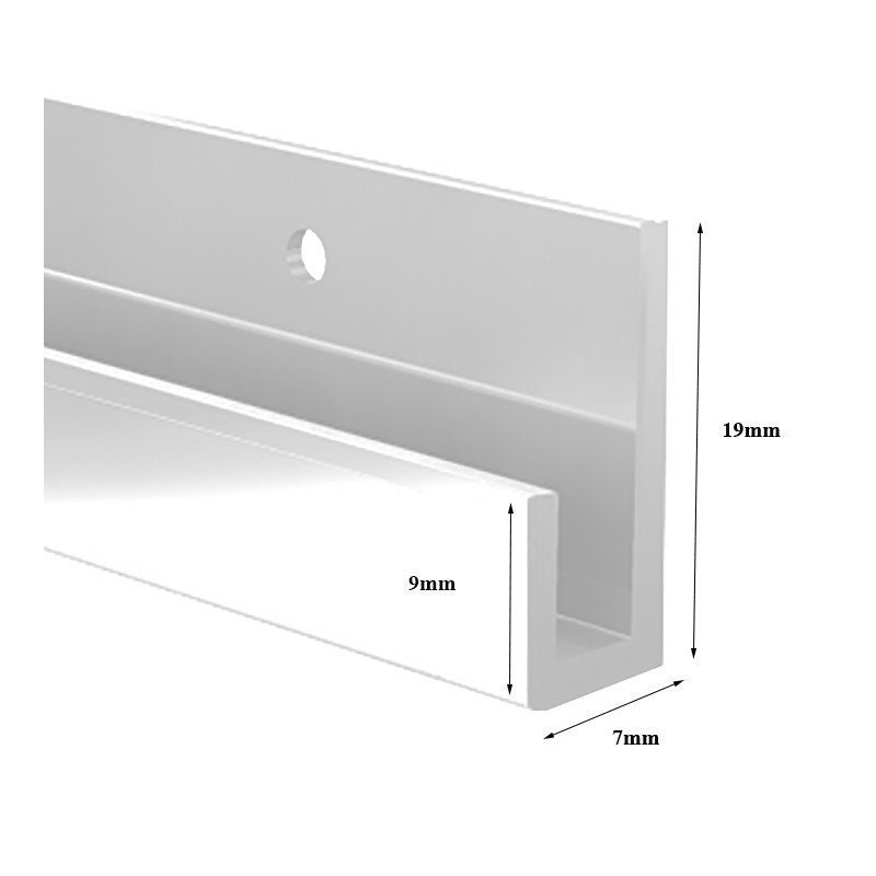 Art Gallery Hanging System 2m J-rail 100kg Wall Track Kit Gallery ...