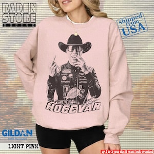 Funny Carson Hocevar Cowboy Graphic Tee, Unisex Sweatshirt, Comfort Colors Unisex Shirt image 14