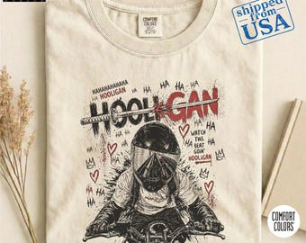 Hooligan Rider Comfort Colors® Shirt, K-pop Arirang Street Style Gang, Army Fan Gift, World Tour 2026, Gift for Music Lover, Merch For Army