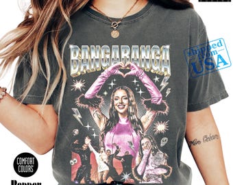 Bangaranga Vintage Graphic T-Shirt, 90s Bootleg Rap Tee Style, Dara Comfort Colors® Shirt, Y2K Aesthetic
