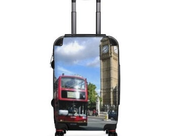 United Kingdom Suitcase Big Ben Luggage Travel Birthday Gifts