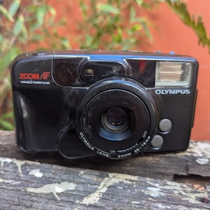Olympus IZM 210 (TESTED, Working) 35mm Point And Shoot Camera