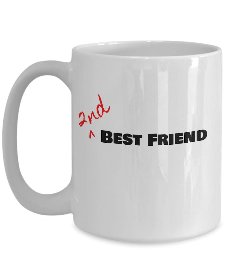 Best Friend, Joke Gift, Friendship Humor, 2nd Best Friend, Funny Friend