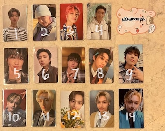 SEVENTEEN OFFICIAL PHOTOCARDS - 17th Heaven Face the Sun