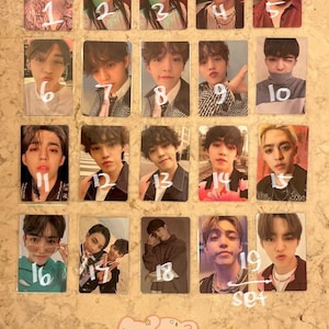 S.COUPS SEVENTEEN-fotokaart