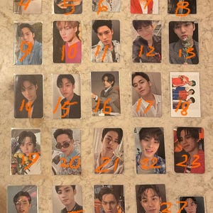 Cartolina fotografica SEVENTEEN MINGYU (5)