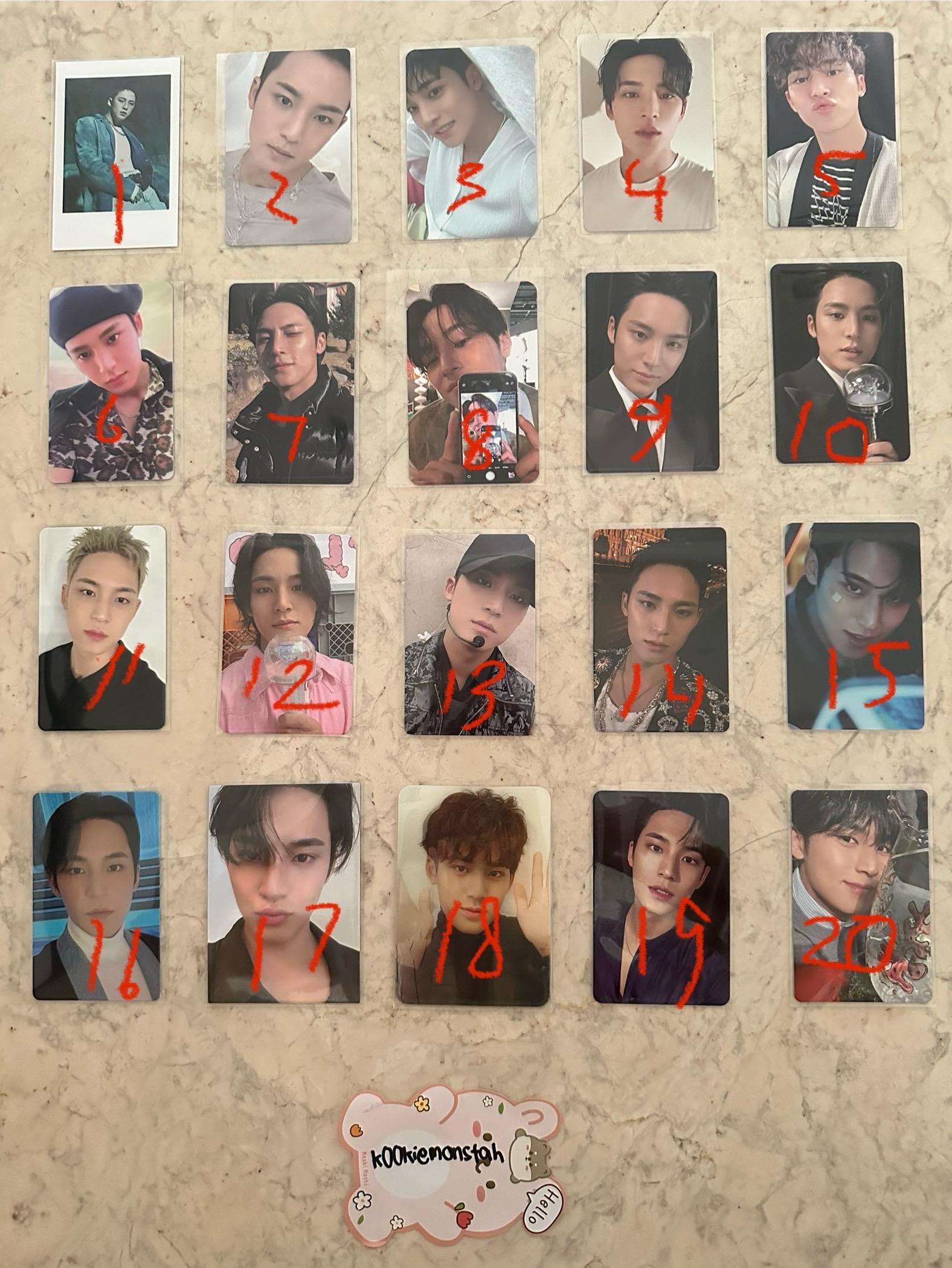 Seventeen Your Choice Photocard - Etsy
