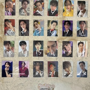 Carte photo dix-sept MINGYU (2)