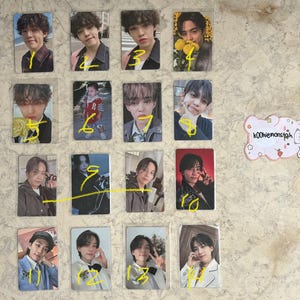 SEVENTEEN S.COUPS JEONGHAN photocards
