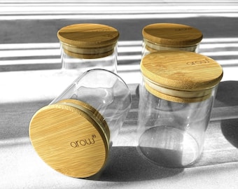 SPICE JAR BAMBOO 240ml SET OF 2, SET OF 6 | SPICE