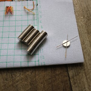 Magneten 10 x 2 mm 10 stuks/50 stuks