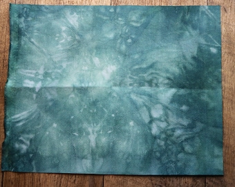 AIDA fabric hand-dyed for cross stitch, counted fabric hand-dyed 11ct 14ct 16ct 18ct 22ct 25ct 28ct