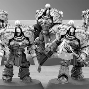 Lightning Warriors Armoured SQ1a Unit by GGW (5 figures supplied)