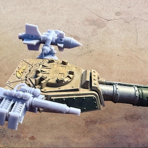 Leman Russ Turret upgrade (shown in grey)