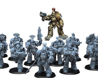 Lightning Warriors SQ1 Unit by GGW (12 Variations)