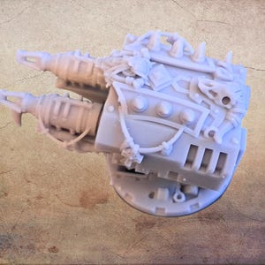 Frost cannon for landraider front mount.