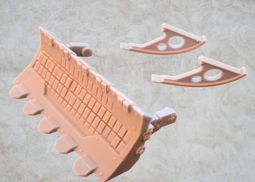 Dozer Blade and Trench Rails. - Etsy