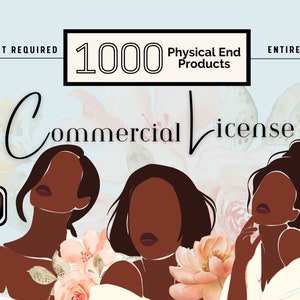 Commercial Use License- Restricted (1000 products): ENTIRE SHOP