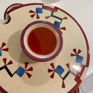 Original Clarice Cliff Brunella Muster SELTEN