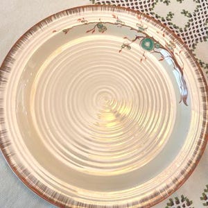 Clarice Cliff hand painted dinner plate from Bizarre collection
