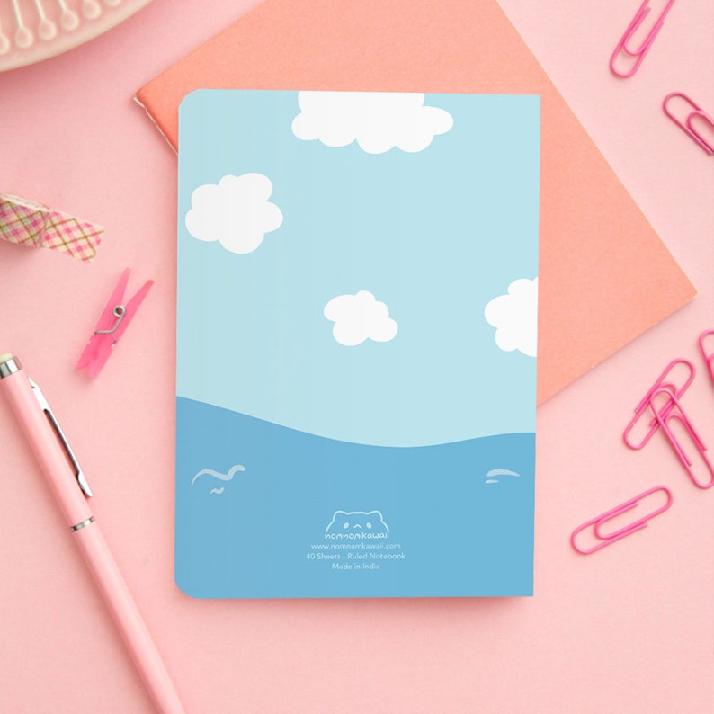 Kawaii Dog Notebook A5 Notebook Cute A5 Notebook Cute Kawaii A5 Notebook Labrador Notebook Cute Lined Notebook Kawaii Pet Lover Gift Dog afbeelding 2