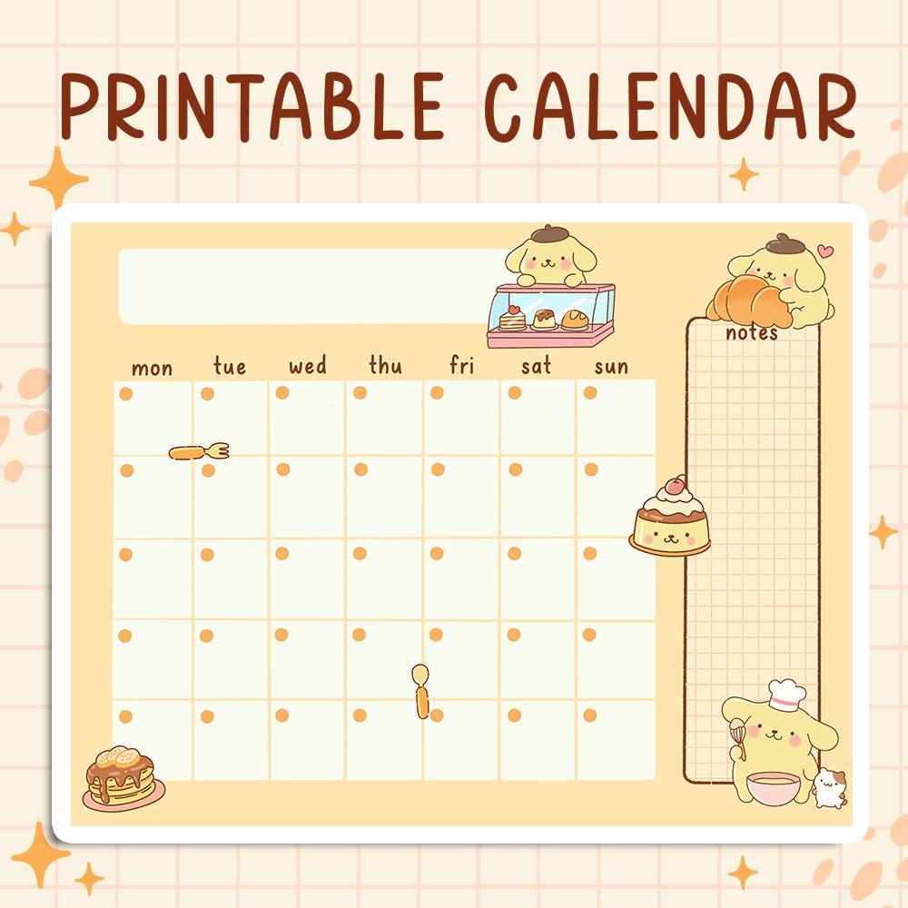 Kawaii calendar - Etsy 日本