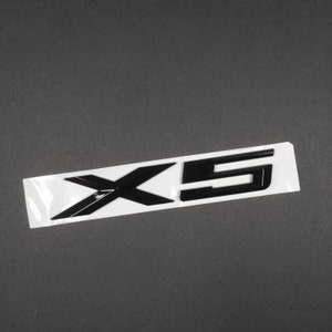 BMW X5 E53 E70 Gloss Black Rear Emblem Badge 2001-2013