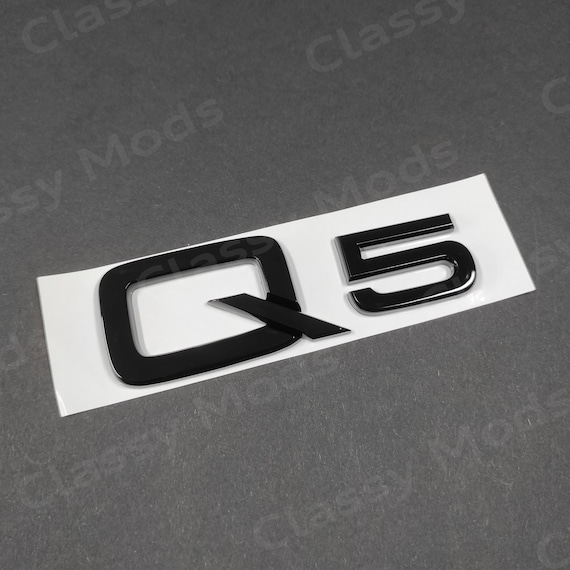 Audi Q5 2013-2020 Quattro Front & Rear Rings Emblem Badge