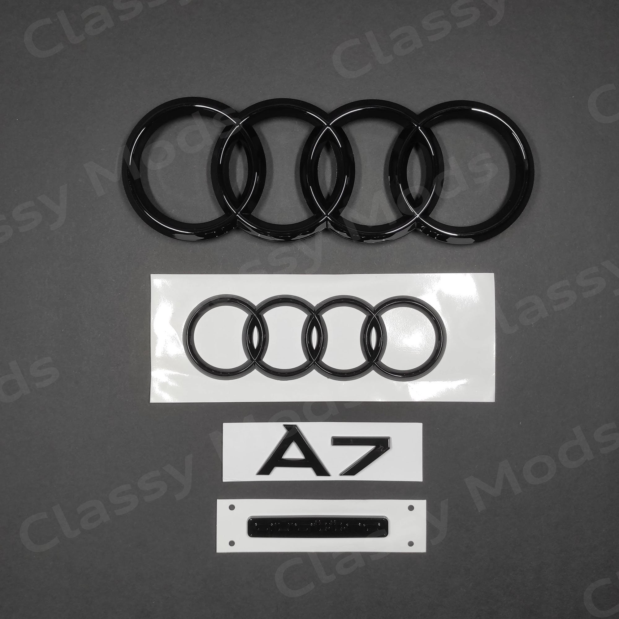 Für Audi A4 B9 A5 Q5 Q7 SQ5 S4 Tt Metall Carbon Faser Auto Schlüssel Ring  Hülle