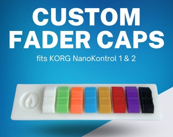 8x Cappucci di ricambio per fader Korg NanoKONTROL 1 e 2 / Vari colori