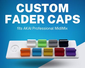 9x Coprifader compatibili con Akai Pro MidiMix / Vari colori