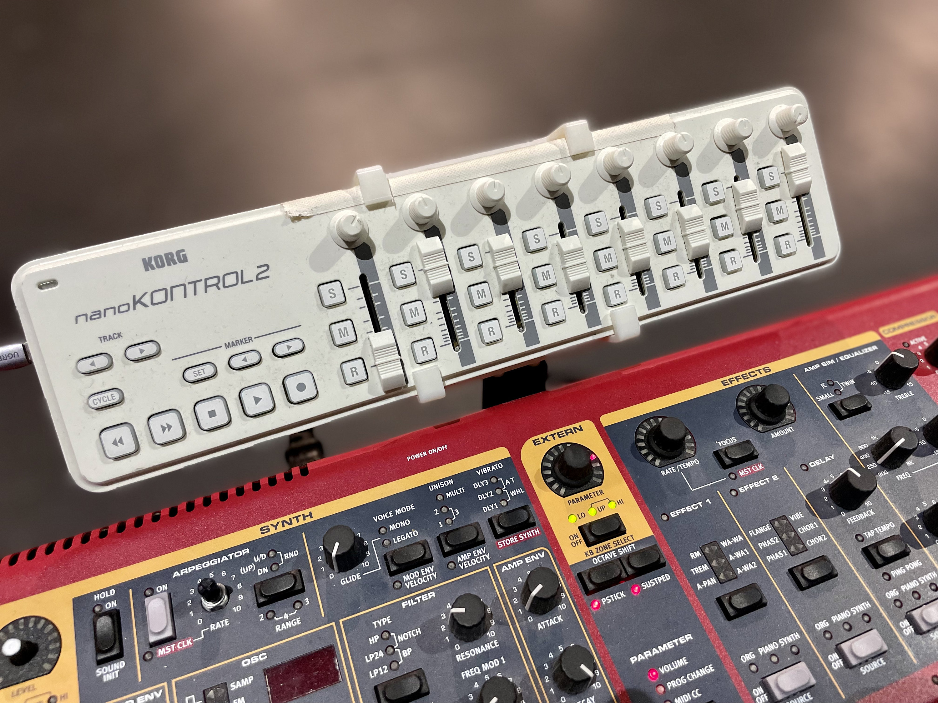 Korg Nanokontrol 2 Mount for Nord Stage Keyboard - Etsy