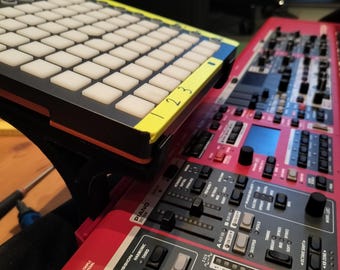 Nord Adjustable Controller Shelf Brackets (17cm to 24cms) - Novation Launchpad + Others