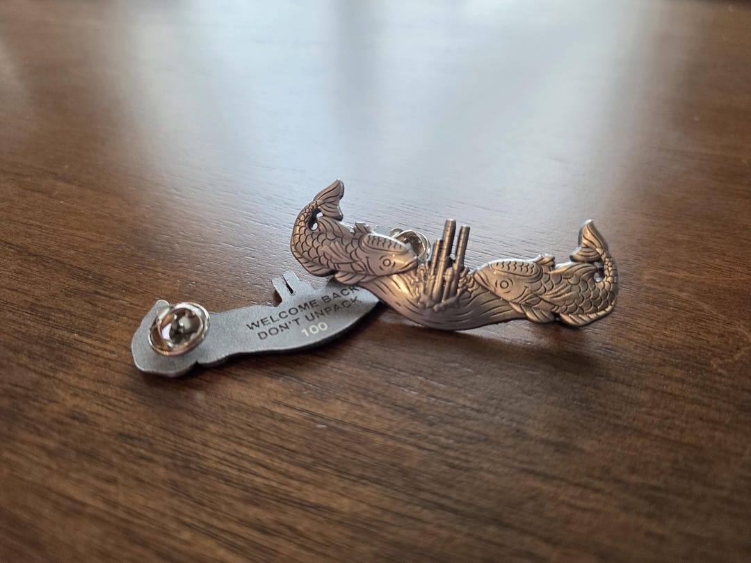 Submarine Warfare Pin (direct Support Element Varient) - Etsy