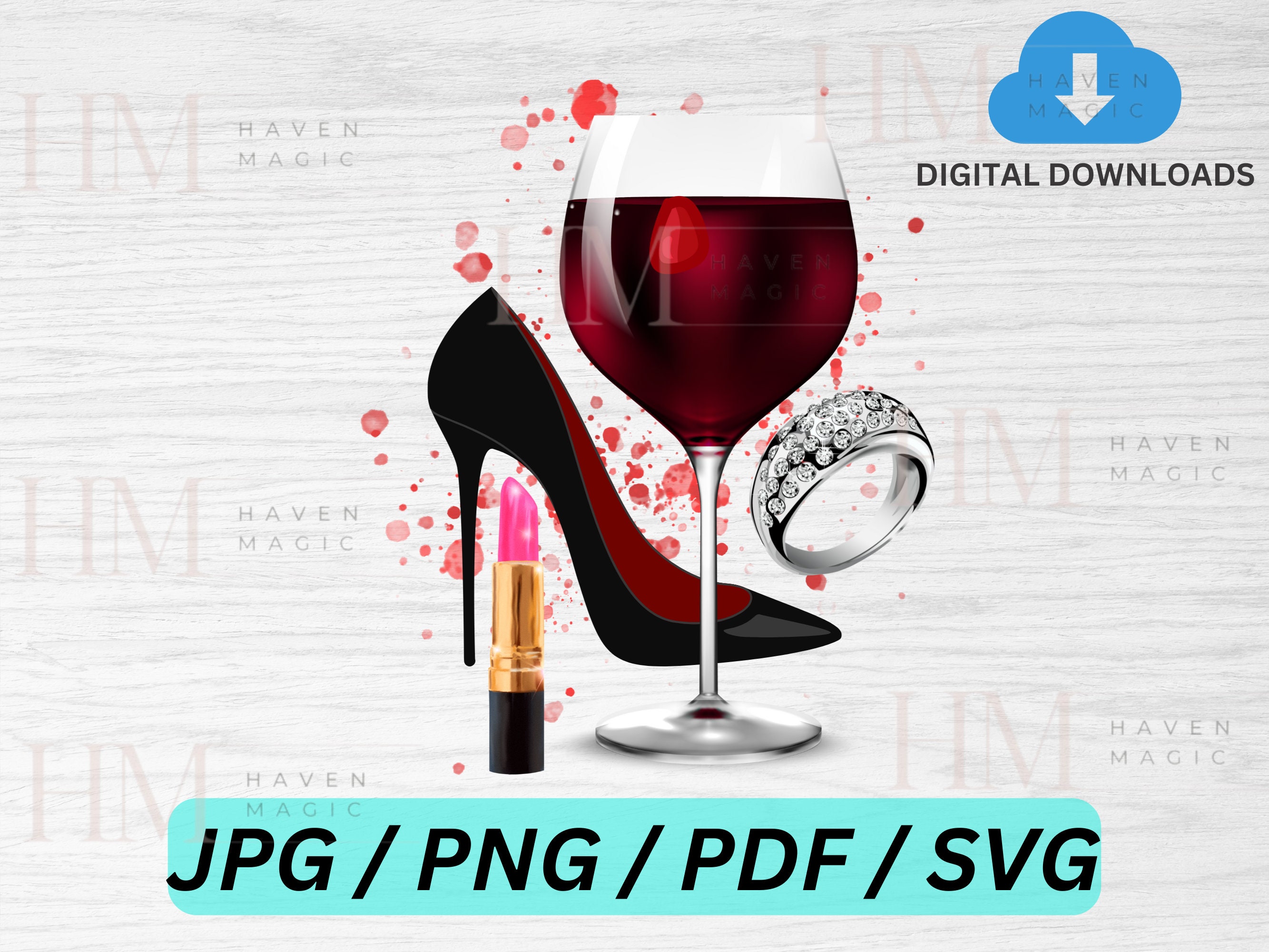 Stylish Black High Heels Clipart Graphic by VD Designs · Creative