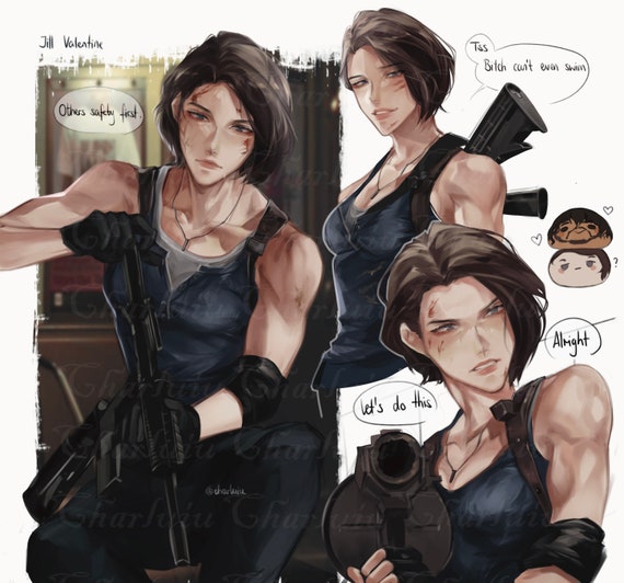 Jill Valentine Resident Evil 3 Fanart Wallpaper,HD Games