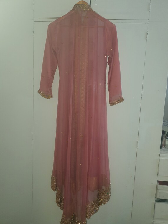 Pakistani bridal walima dress lengha, brocade ski… - image 3