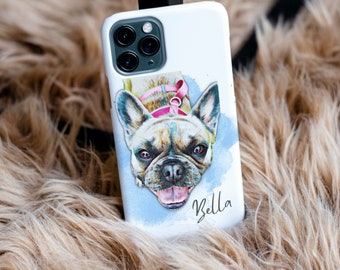 Personalisierte individuelle Haustier / Hund / Katze / Pferd Phone Cover Case Iphone 11/12/13/14/Pro