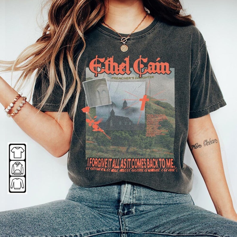 Ethel Cain Music Shirt Preacher's Daughter Album Merch 8 - Etsy UK