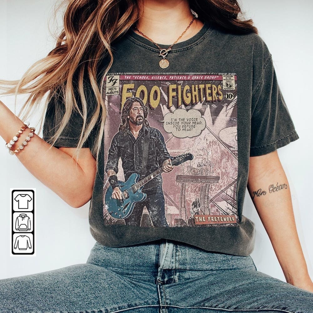 Foo Fighters 90s Tee - Etsy