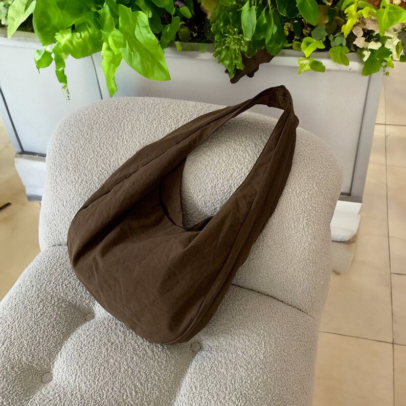 Canvas Hobo Bag Canvas Crossbody Tsuno Bag Shopping Bag Etsy